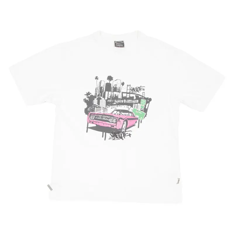 NARCOTIC City Mens T-Shirt White L