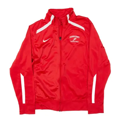 NIKE Crown Point Track & Field Track Jacket Red Mens M