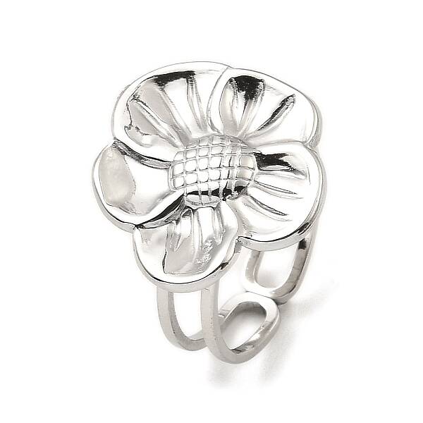 Non-Tarnish 304 Stainless Steel Open Cuff Rings