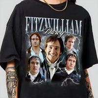 Retro Fitzwilliam Darcy Shirt, Fitzwilliam Darcy Tshirt, Mr Darcy Shirt, Pride and Prejudice Shirt