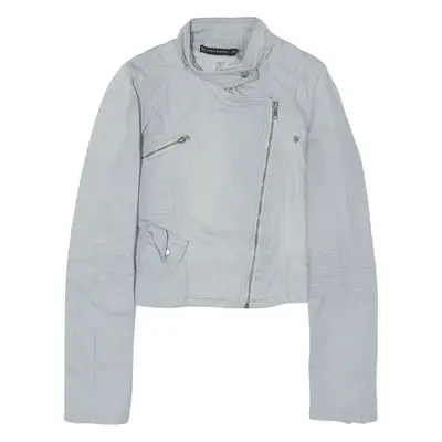 ZARA Denim Jacket Blue Womens S
