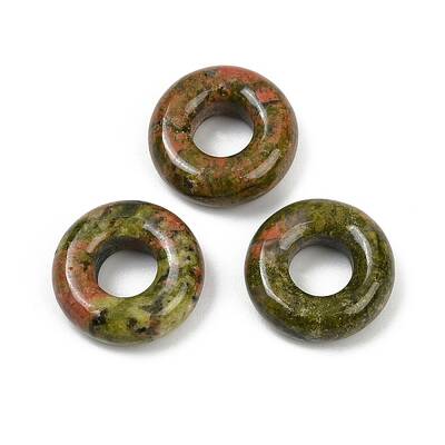 Natural Unakite Pendants