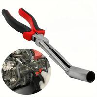 Car Spark Plug Wire Removal Plier, Multipurpose High Pressure Engine Cable Removal Clip Tool, Spark Plug Boot Removal Tool, P...