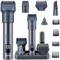 Beard Trimmer for Men Hair Clippers Haircuts Set with Precise Dial Adjustable 20 Length Setting - Smooth Electric Shavers Hai...