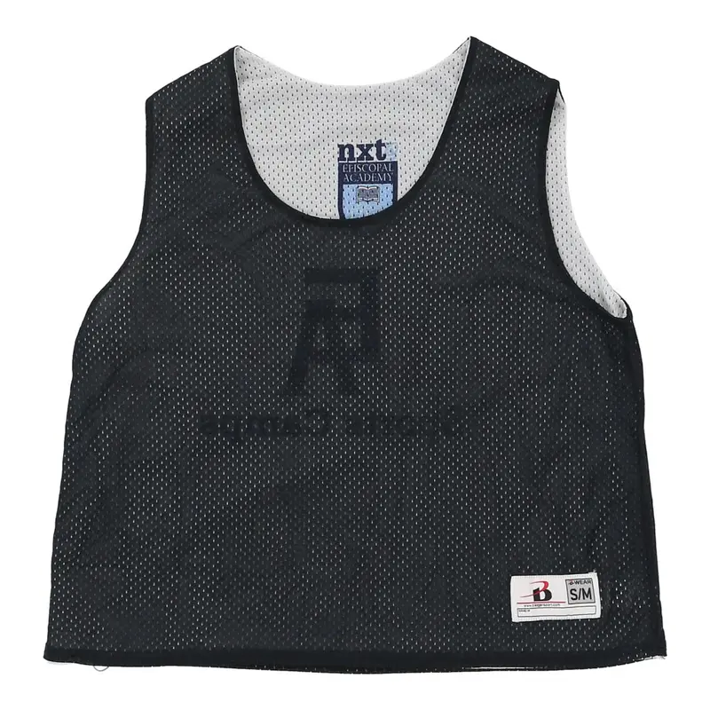 Age 13-14 Unbranded Reversible Jersey - Large Black & White Polyester