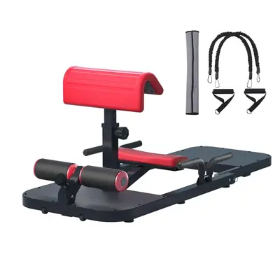 Hip Thrust Machine with High Resistance and Protectors Pad - 3D High Density Polyurethane Cushion - Premium Squat for at Home...
