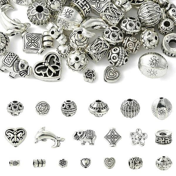 20 Styles Tibetan Style Alloy Beads