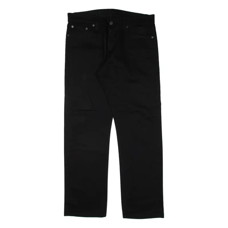 LEVI'S 504 Jeans Mens Black Regular Straight W32 L30