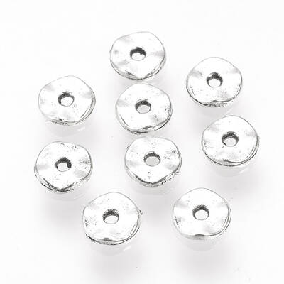 Tibetan Style Alloy Spacer Beads