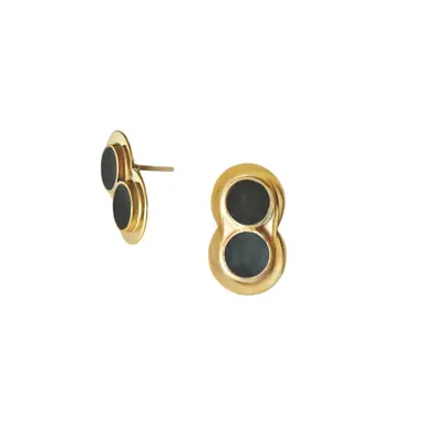Kelly Earring | Material: 24K Plated Gold