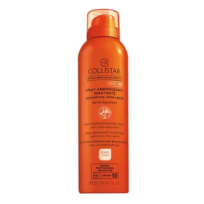 Collistar solar moisturizing tanning spray spf10 200 ml