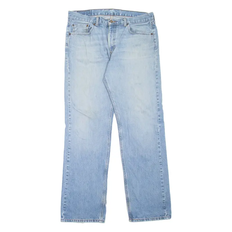 LEVI'S 559 MADE IN USA Jeans Mens Blue Relaxed Tapered Stone Wash W36 L34