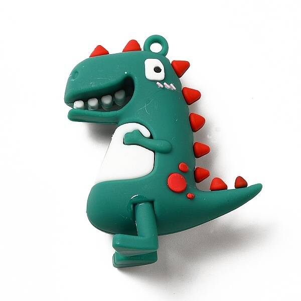 Dinosaur Shape PVC Pendants