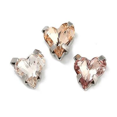Brass Glass Rhinestone Sew on Rhinestones
