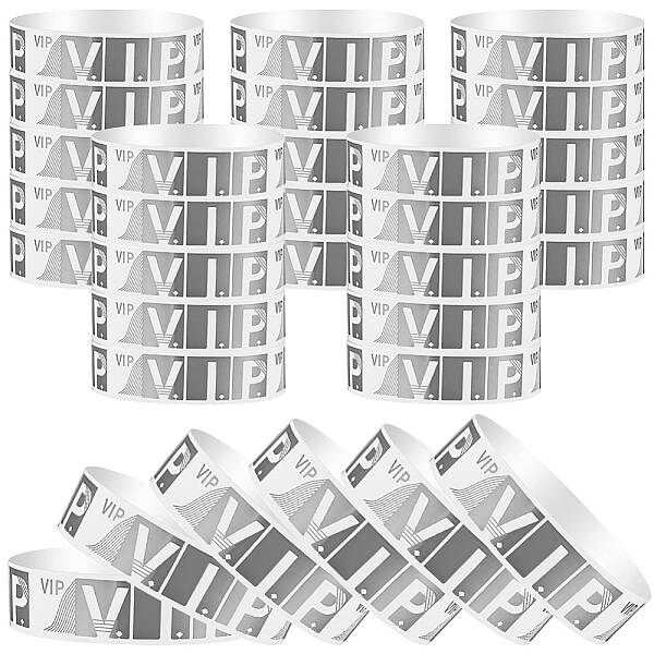 100Pcs Paper Disposable Wristbands