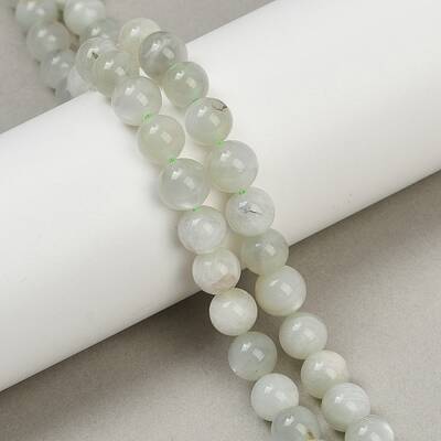 Natural Green Moonstone Beads Strands