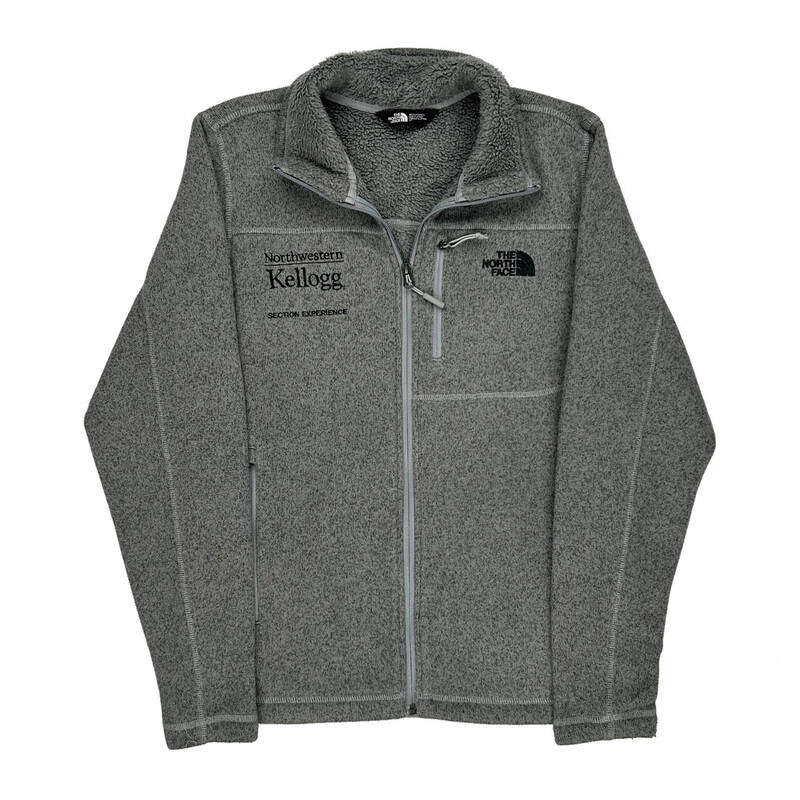 The North Face Fleece - Small Grey Polyester