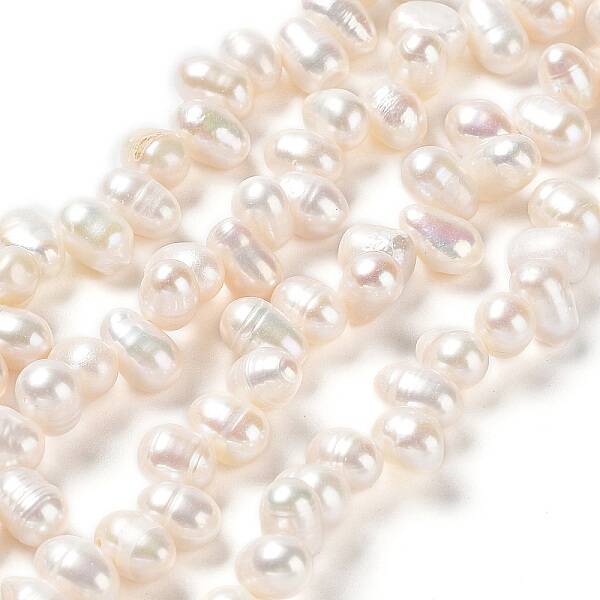 Natural Cultured Freshwater Pearl Beads Strands