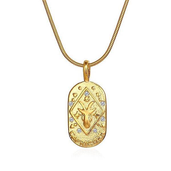 Constellations Cubic Zirconia Pendant Necklace