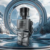Robot Design Men's Light Fragrance Wood Tone Perfume for Men, Long Lasting Perfumes for Men, for Work Travel and Daily Use, F...