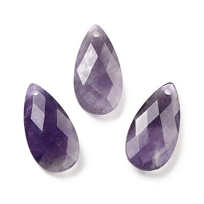 Natural Amethyst Pendants