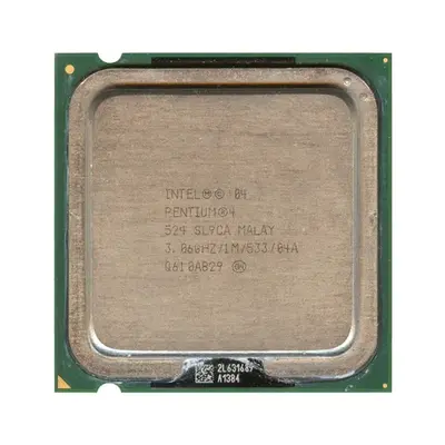412985-001 HP 3.06GHz 533MHz FSB 1MB L2 Cache Socket LGA775 Intel Pentium 4 524 Single-Core Processor