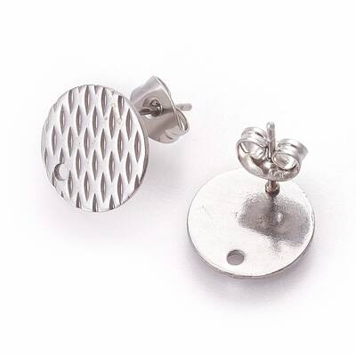 Non-Tarnish 304 Stainless Steel Ear Stud Findings