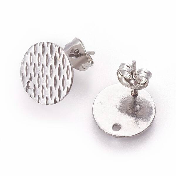 Non-Tarnish 304 Stainless Steel Ear Stud Findings