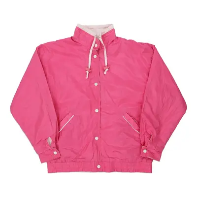 1980s Unbranded Jacket - Large Pink Polyester