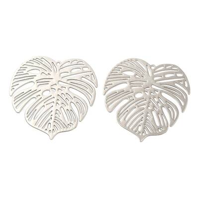 Long-Lasting Plated Brass Filigree Pendants