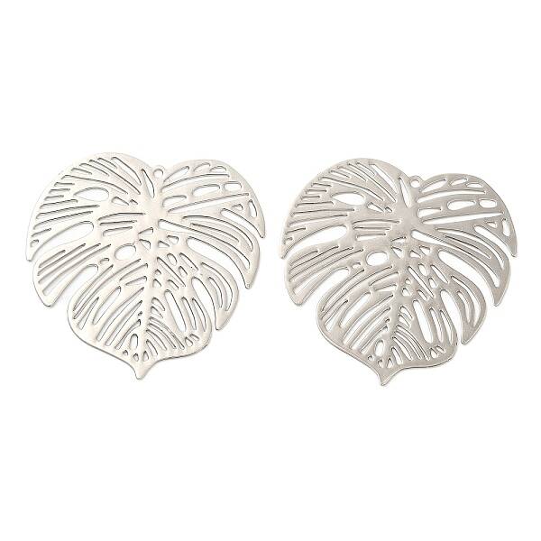 Long-Lasting Plated Brass Filigree Pendants