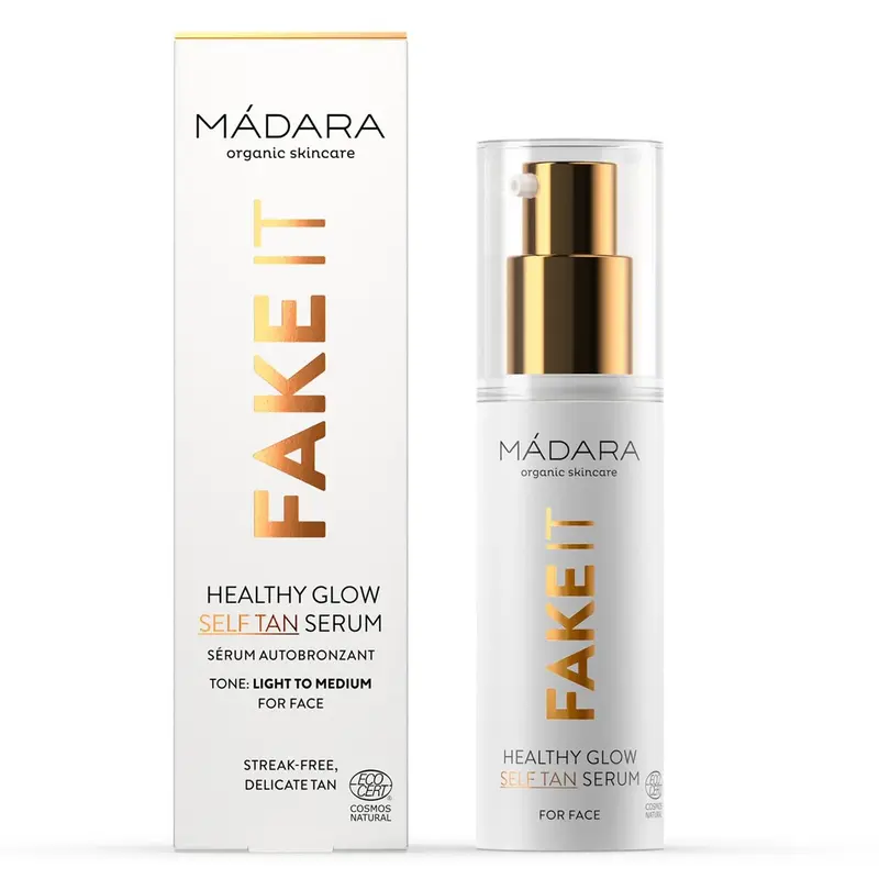 Mádara Fake It Self-Tanning Serum Light to Medium Tone 30ml