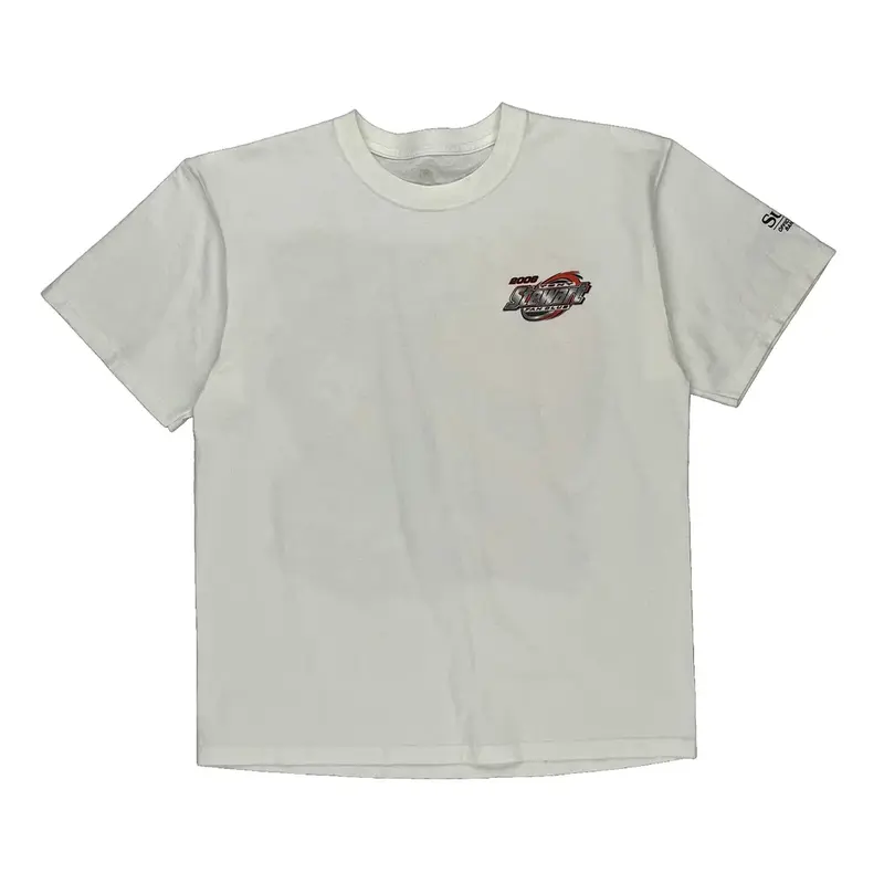 Tony Stewart Fan Club Unbranded Nascar T-Shirt - Large White Cotton