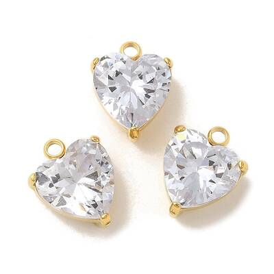 304 Stainless Steel Rhinestone Pendants