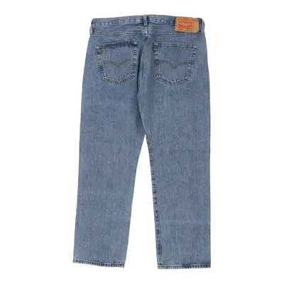 501 Levis Jeans - 36W 31L Blue Cotton