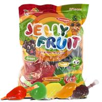 Apexy Jelly Fruit, Tiktok Candy Trend Items, Tik Tok Hit or Miss Challenge, Assorted Fruit Shaped Jelly, Strawberry, Mango, A...