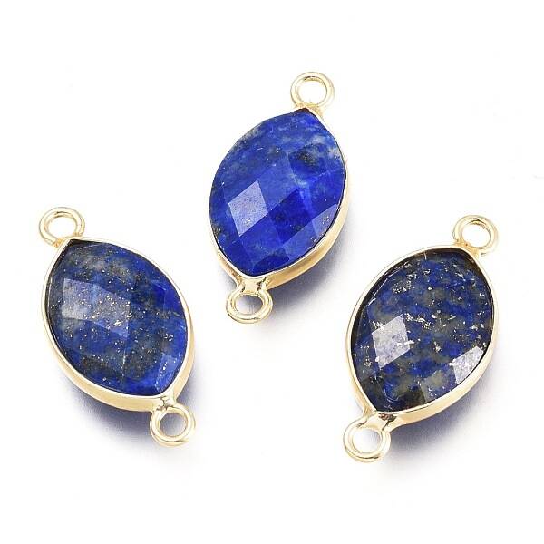 Natural Lapis Lazuli Links Connectors