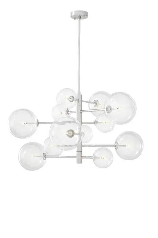 Nickel Sputnik Chandelier | Eichholtz Argento S