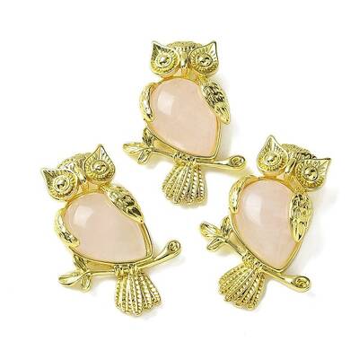 Natural Rose Quartz Pendants