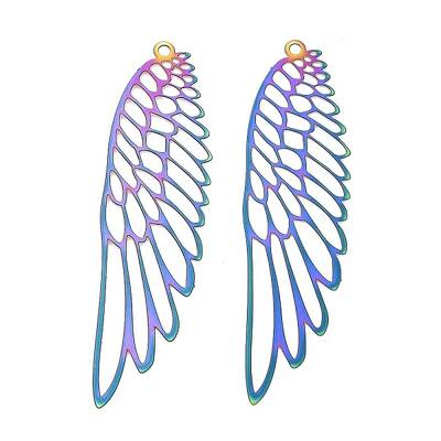 201 Stainless Steel Big Pendants