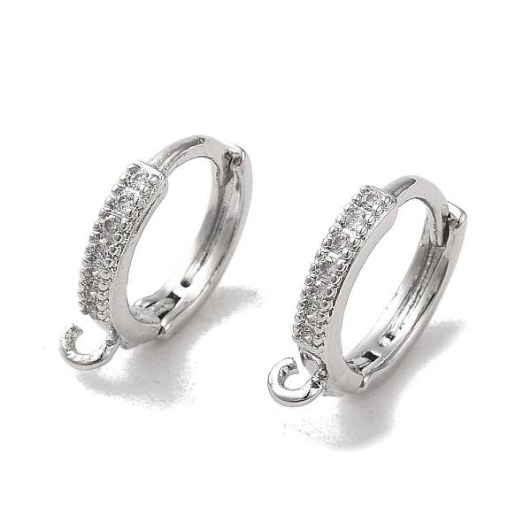 Brass Hoop Earring Findings