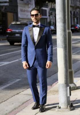 Royal Blue Groomsmen Suits