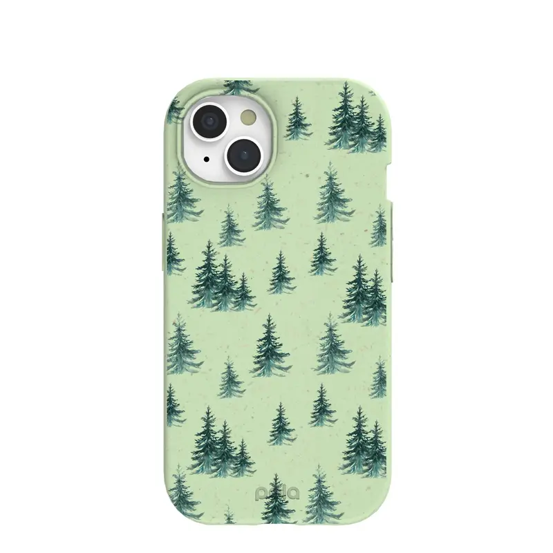 Sage Green Pine Season iPhone 15 Case