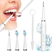 Oral Plaque/Tartar Remover for Teeth, Dental Calculus Remover Teeth Cleaning Kit with LED Light & 5 Adjustable Modes Recharge...