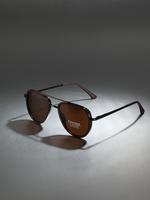 Unisex Vintage Metal Frame Sunglasses, Trendy Casual Sunglasses for Travel Use, Fashion Accessories for Outdoor Activities