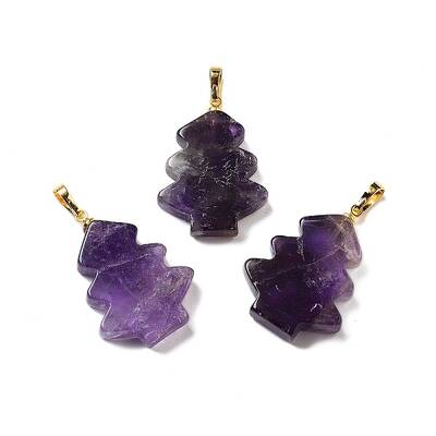 Natural Amethyst Pendants