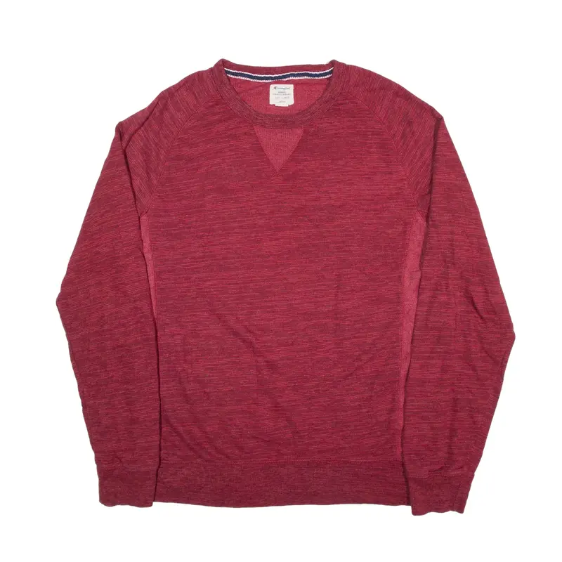 CHAMPION Sweatshirt Red Mens L