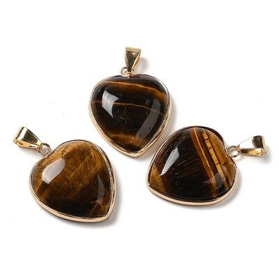 Natural Tiger Eye Pendants