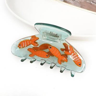 Cellulose Acetate(Resin) Claw Hair Clips