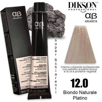 Dikson Argabeta Color 100 Ml 12.0 Natural Platinum Blonde